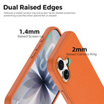 For iPhone 17 Magnetic Case Tech Fabric Coated TPU + PC Anti-Drop Phone Cover