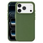 For iPhone 17 Pro Magnetic Case Tech Fabric Coated TPU + PC Anti-Drop Phone Cover