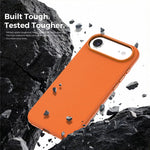 For iPhone Air Magnetic Case Tech Fabric Coated TPU + PC Anti-Drop Phone Cover
