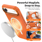 For iPhone Air Magnetic Case Tech Fabric Coated TPU + PC Anti-Drop Phone Cover