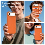 For iPhone Air Magnetic Case Tech Fabric Coated TPU + PC Anti-Drop Phone Cover