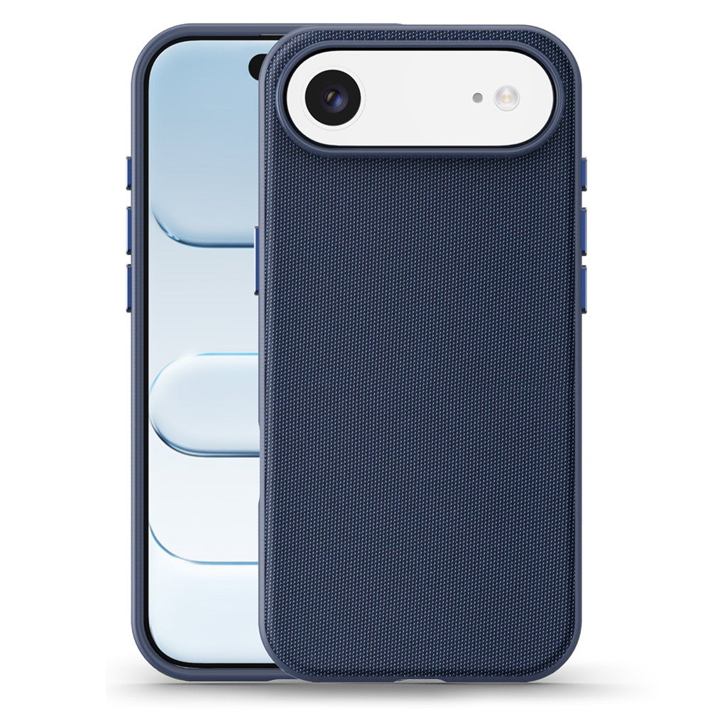 For iPhone Air Magnetic Case Tech Fabric Coated TPU + PC Anti-Drop Phone Cover