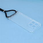 For Xiaomi 17T Pro Case Reinforced Corner TPU Clear Phone Cover with Lanyard