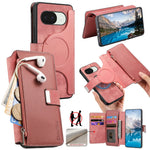 CASENEO MW-02 For Google Pixel 10a Case Detachable Magnetic Leather Flip Cover