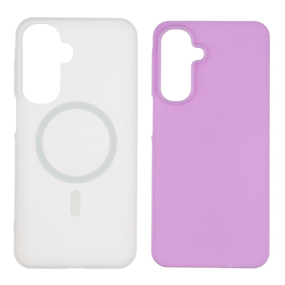 For Samsung Galaxy A37 5G Magnetic Case PC + TPU Frosted Phone Cover