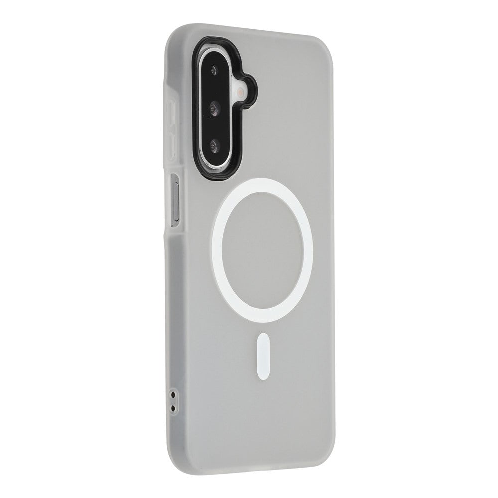 For Samsung Galaxy A37 5G Magnetic Case PC + TPU Frosted Phone Cover