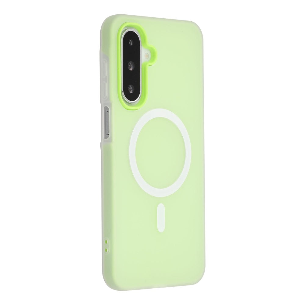 For Samsung Galaxy A57 5G Magnetic Case PC + TPU Frosted Phone Cover