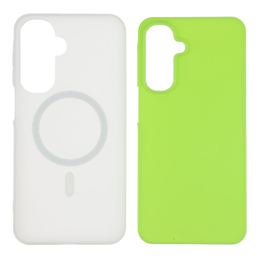 For Samsung Galaxy A57 5G Magnetic Case PC + TPU Frosted Phone Cover