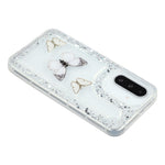 For Samsung Galaxy S25 / S24 Case DIY Butterfly Glitter Epoxy Soft TPU Phone Back Cover
