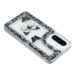 Til Samsung Galaxy S25+ / S24+ etui DIY sommerfugle glimmer epoxy blød TPU telefon bagcover
