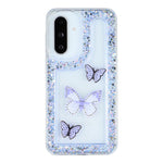 For Samsung Galaxy S26+ Case DIY Butterfly Glitter Epoxy Soft TPU Phone Back Cover