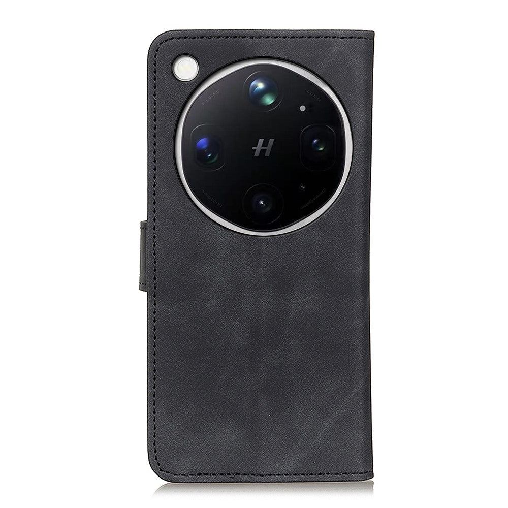 KHAZNEH For Oppo Find X9 Ultra 5G Case PU Leather Retro Texture Phone Cover