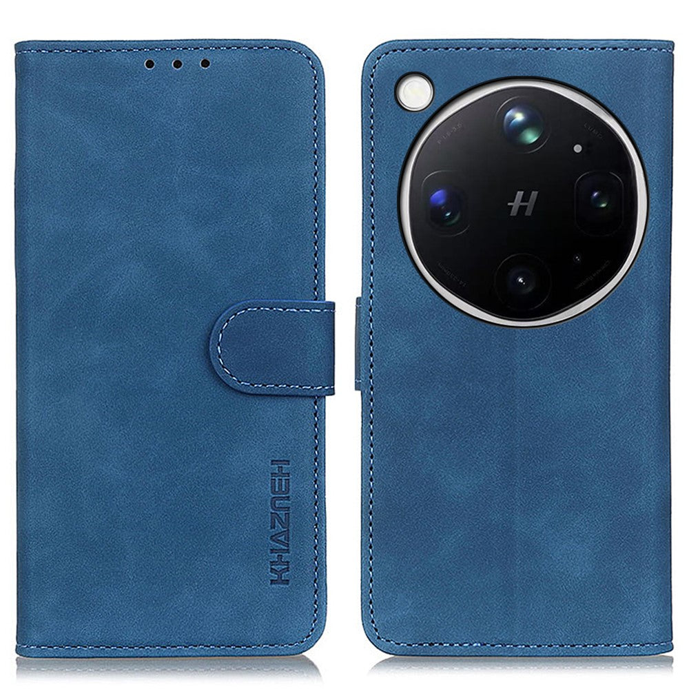 KHAZNEH For Oppo Find X9 Ultra 5G Case PU Leather Retro Texture Phone Cover
