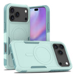 For iPhone 18 Pro Max / 17 Pro Max Case Compatible with MagSafe Dual Layer PC + TPU Shockproof Phone Cover