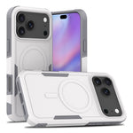 For iPhone 18 Pro Max / 17 Pro Max Case Compatible with MagSafe Dual Layer PC + TPU Shockproof Phone Cover