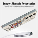 For Samsung Galaxy S26 Ultra Magnetic Case UV Printing Colorful Pattern PC + TPU Phone Protective Cover