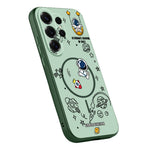 For Samsung Galaxy S26 Ultra Magnetic Case UV Printing Colorful Pattern PC + TPU Phone Protective Cover