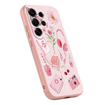 For Samsung Galaxy S26 Ultra Magnetic Case UV Printing Colorful Pattern PC + TPU Phone Protective Cover