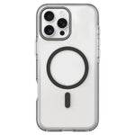 For iPhone 16 Pro Max Magnetic Case Clear PC TPU TPE Shockproof Cover Compatible with MagSafe