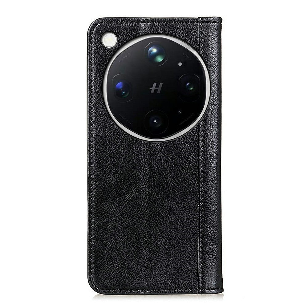 For Oppo Find X9 Ultra 5G Stand Case Split Leather Litchi Texture Wallet Phone Cover