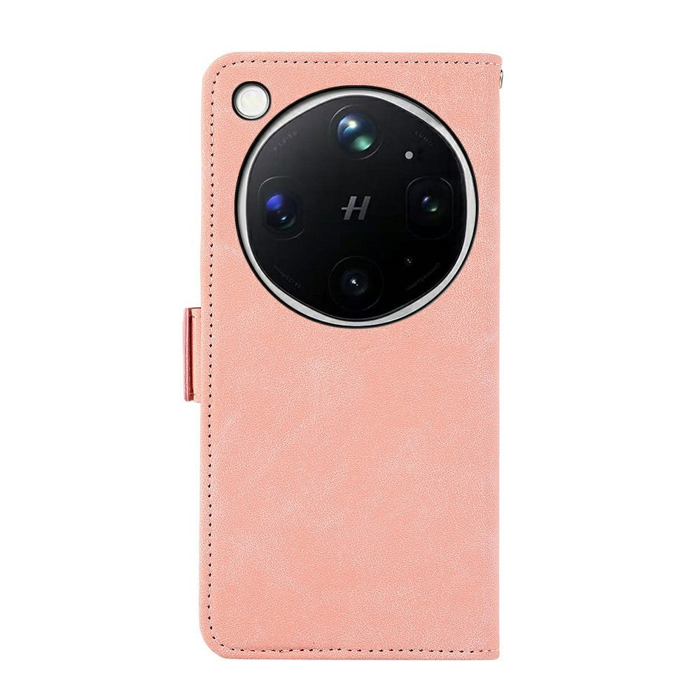 ABEEL For Oppo Find X9 Ultra 5G Case PU Leather Folio Stand View RFID Blocking Phone Cover