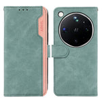 ABEEL For Oppo Find X9 Ultra 5G Case Color Splicing Leather Flip Phone Cover RFID Blocking
