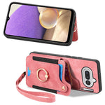 Til Nothing Phone (4a) Retro PU lædercover telefoncover med RFID-blokerende kortholder / Ringholder
