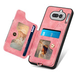 Til Nothing Phone (4a) Retro PU lædercover telefoncover med RFID-blokerende kortholder / Ringholder