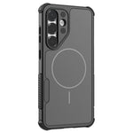 For Samsung Galaxy S25 Magnetic Case Shockproof Airbag PC+TPU Phone Cover