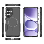 For Samsung Galaxy S25 Magnetic Case Shockproof Airbag PC+TPU Phone Cover