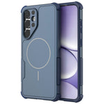 For Samsung Galaxy S25 Magnetic Case Shockproof Airbag PC+TPU Phone Cover