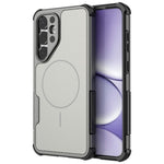 For Samsung Galaxy S25 Magnetic Case Shockproof Airbag PC+TPU Phone Cover