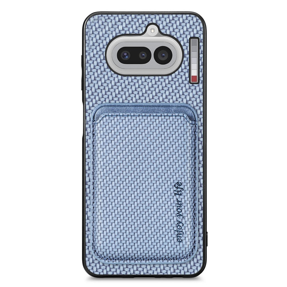 Til Nothing Phone (4a) Magnetisk cover Aftagelig kortholder Telefonbagcover
