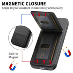 For Nothing Phone (4a) Case Cloth Texture Leather + PC + TPU Cover with RFID Blocking Card Holder
