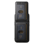 For Nothing Phone (4a) Case Cloth Texture Leather + PC + TPU Cover with RFID Blocking Card Holder