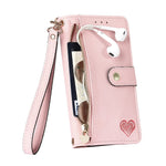 For Xiaomi Redmi 15a 5G Case RFID Blocking Zipper Pocket Leather Wallet Phone Cover with Strap