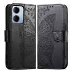 For Xiaomi Redmi 15a 5G Case with Strap Butterfly Pattern PU Leather Wallet Phone Cover