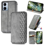 For Xiaomi Redmi 15a 5G Case Rhombus Imprint PU Leather Wallet Phone Cover