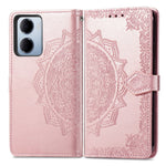 For Xiaomi Redmi 15a 5G Wallet Case Mandala Flower Leather Phone Cover Stand