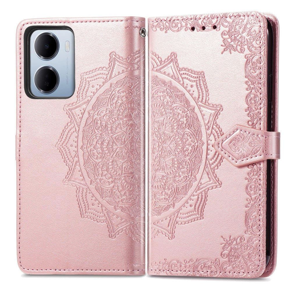 For Xiaomi Redmi 15a 5G Wallet Case Mandala Flower Leather Phone Cover Stand