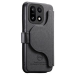 OnePlus 15 5G Magnetiskt Skal RFID-blockerande Avtagbart Plånboksställ Tygtextur Läder mobilskal