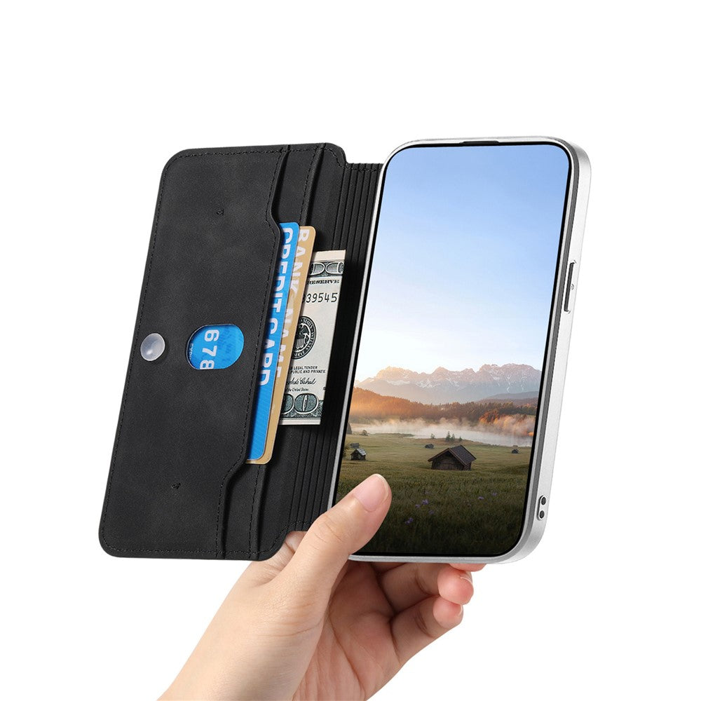 For Samsung Galaxy A27 5G Leather Case Cross Texture Detachable Magnetic Phone Cover Wallet Stand