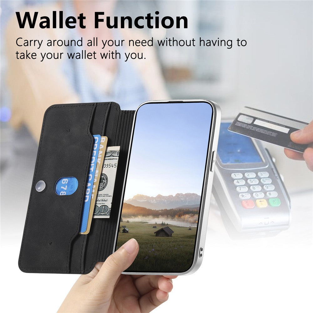 For Samsung Galaxy A27 5G Leather Case Cross Texture Detachable Magnetic Phone Cover Wallet Stand