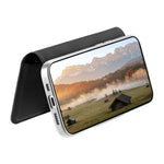 Til Samsung Galaxy A08 5G / A08 4G / A07 4G Lædercover, Krydsstruktur, Aftageligt Magnetisk Telefoncover, Pungstativ