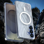 Til Samsung Galaxy S26+ Magnetisk Cover Rævehale Mønster TPU + Akryl Stødsikkert Telefoncover