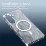 Til Samsung Galaxy S26+ Magnetisk Cover Rævehale Mønster TPU + Akryl Stødsikkert Telefoncover
