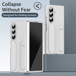 For Samsung Galaxy Z Fold8 Ultra Phone Case Kickstand Wristband PC Silicone Mobile Cover