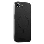 For iPhone 17e  /  16e Magnetic Case Cloth Texture PC + TPU + PU Leather Anti-Scratch Phone Cover