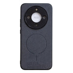 For Honor X70 5G  /  X9d 5G  /  Magic8 Lite 5G Magnetic Case Cloth Texture PC + TPU + PU Leather Anti-Scratch Phone Cover