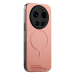For Xiaomi 17 Ultra 5G Magnetic Case Cloth Texture PC + TPU + PU Leather Anti-Scratch Phone Cover